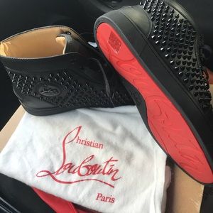 Black Spike Christian Louboutin Sneakers